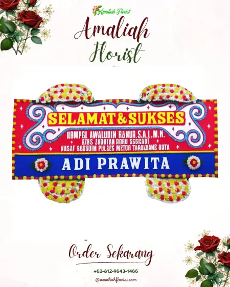 Papan Bunga Ucapan Selamat Mada Jaya